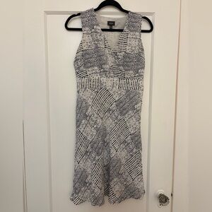 Mexx Monochrome Patterned Midi Dress